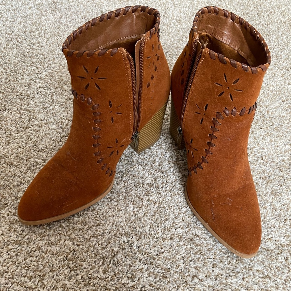 ARider Western Ankle Boots size 8 1/2 - Picture 5 of 8